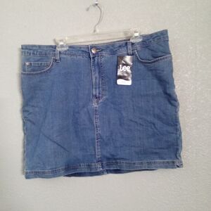 Lee Classic Blue Jean Skirt